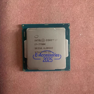 Intel Core I7-7700K 4.2 GHz 8M 4 Core SR33A LGA 1151 CPU Processor - Bild 1 von 2