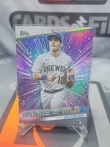 2024 Topps Serie 1 #CSMLB-12 Sal Frelick Stars of the MLB Chrome RC - Foto 1 di 2