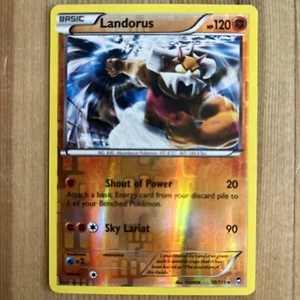 Landorus 58/111 Pokemon TCG XY Furious Fists Reverse Holo Rare LP - Picture 1 of 2