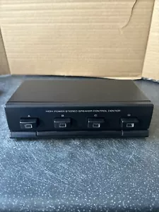 Altavoz estéreo alta potencia control centro centro interruptor caja 4 vías - Imagen 1 de 2
