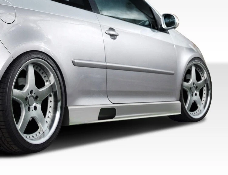 For 2005-2010 Jetta / 2006-2009 Golf GTI Rabbit Duraflex PR-D Side Skirts Rocker Foto 1 de 4