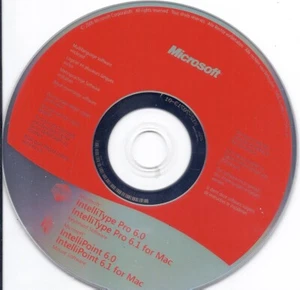 Microsoft Intellitype Pro 6.0 And 6.1 For Mac Software CD - Photo 1/1