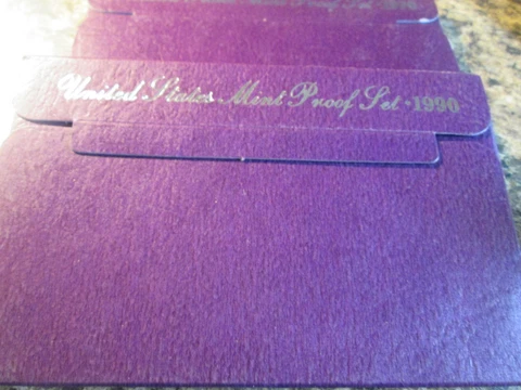 1990 US PROOF SETS    ALL Cover