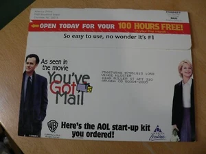 Rare 1998 New sealed AOL You've Got Mail Online Floppy Disc #F1298UM14 Tom Hanks - Picture 1 of 4