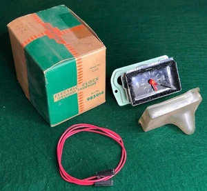 1964 lote antiguo Impala SS/Biscayne/Bel Air accesorio de fábrica reloj eléctrico 985914 - Imagen 1 de 3