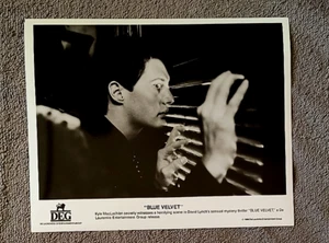 Foto originale velluto blu 8x10 ancora in bianco e nero KYLE MACLACHLAN David Lynch 1986 - Foto 1 di 1