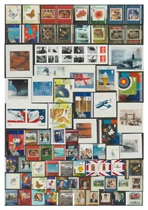 GB MINT 2001 - 2021 self adhesive die cut stamps from PM booklets - Picture 1 of 104