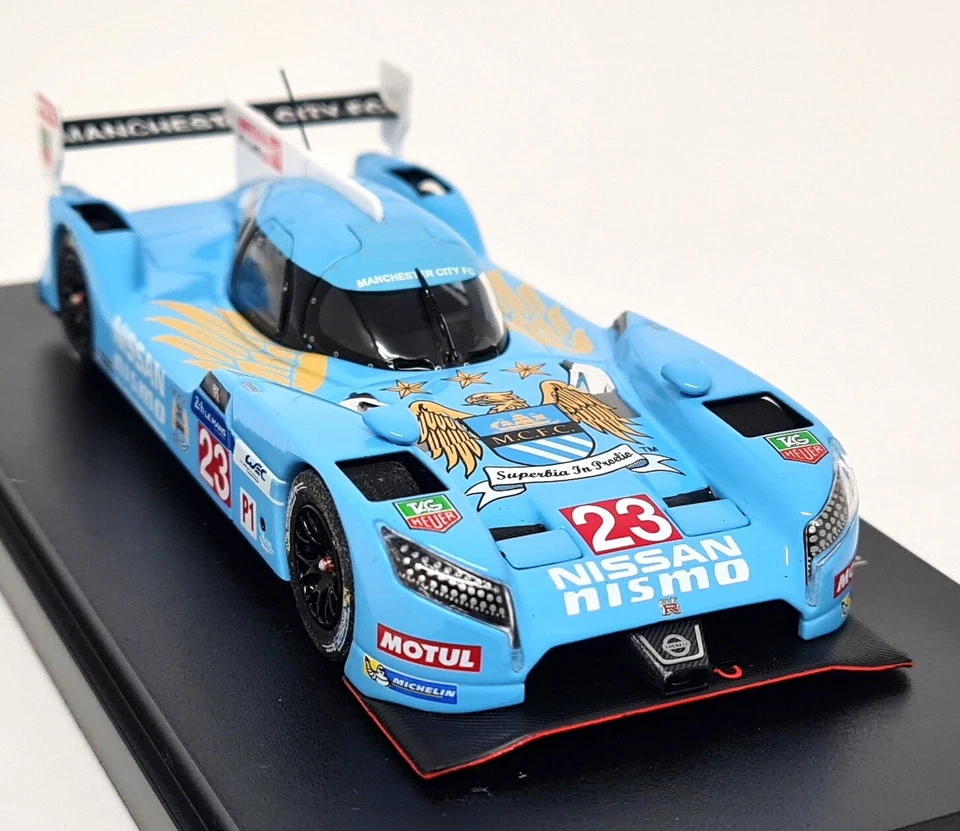 EBBRO 45251 Nissan Gt-r LM Nismo 2015 Manchester City FC Blue 1/43 From Japan