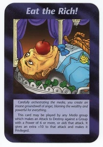 Illuminati New World Order INWO Kartenspiel EAT THE RICH! [1] - Bild 1 von 2