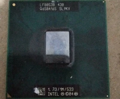 CPU processore Intel Celeron M 430 SL9KV 1,73GHz/1M/533 - Immagine 1 di 2