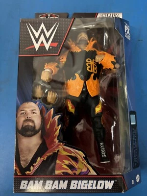 Boneco de ação WWE Elite Collection Greatest Hits Bam Bam Bigelow caixa aberta - Imagem 1 de 4