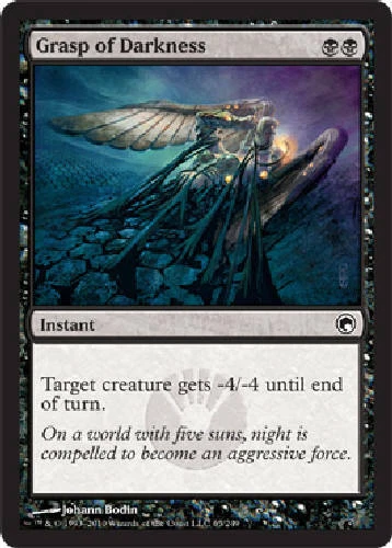 GRASP OF DARKNESS X4 4 4X Scars of Mirrodin MTG Magic Cards DJMagic - Image 1 of 1