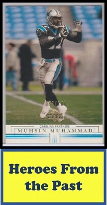2001 Upper Deck Gold #22 Muhsin Muhammad #/100 064-Q - Image 1 of 2