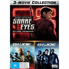 G.I.Joe / G.I.Joe - Retaliation / Snake Eyes - G.I.Joe Origins | 3 Movie Franchise Pack (Box Set, DVD, 2021)