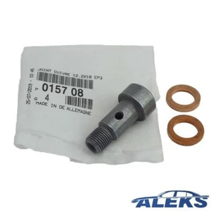 Original Peugeot Citroen PSA Hohlschraube Dichtring Turbolader 1.4 1.6 HDi C2 C4 - Bild 1 von 5