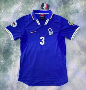 Camiseta deportiva vintage Nike Italia de la selección nacional de fútbol Paolo Maldini #3 talla L. - Imagen 1 de 9