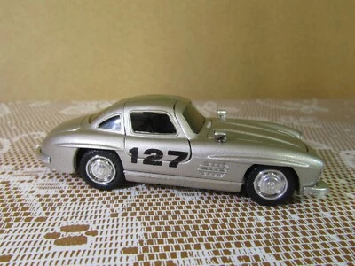 4Z Solido Mercedes 300 SL W198 #127 Rallye Lyon Charbonnières 1958 Bronze 1:43 - Photo 1/4