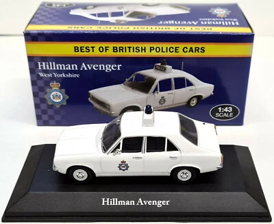 Hillman Avenger, West Yorkshire Police Car. 1:43 Scale Diecast Model (JA12) - Image 1 of 3