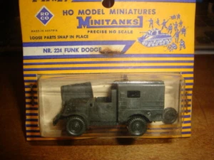 Roco Minitaks Z-224 Dodge 3/4t 4x4 Camion radio - Foto 1 di 2