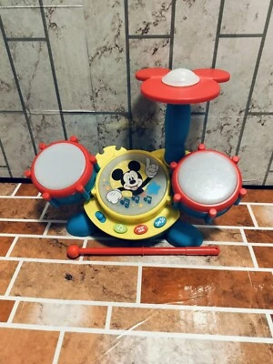 KCare Mickey Mouse Clubhouse Electronic Learning Drum Set Music Counting - Image 1 of 4