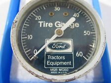 Vintage Ford Tractors Equipment Tire Pressure Gauge with Original Case