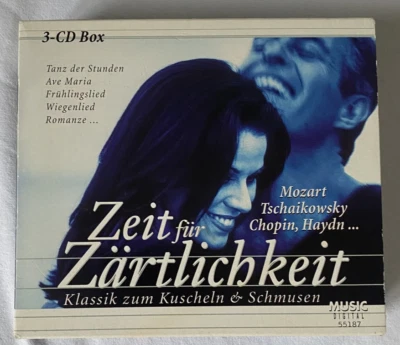 Zeit für Zärtlichkeit Klassik zum Kuscheln & Schmusen 3 CD Box Mozart Chopin  - Bild 1 von 4