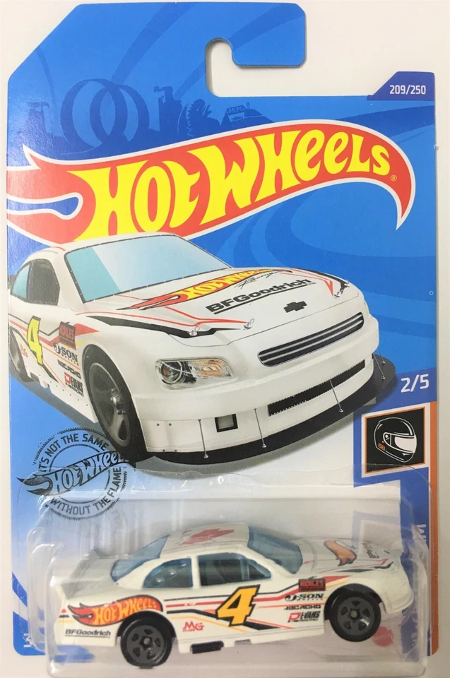 Hot Wheels 2020 209/250 HW Race Team 2/5 2010 Chevy Impala White MOSC - Image 1 of 1
