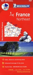 Northeastern France – Michelin National Map 707 - Picture 1 of 1