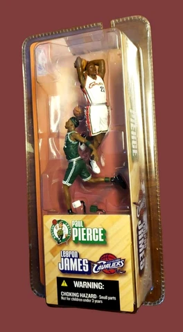 2003 McFarlane's Sports-Picks Paul Pierce & Lebron James 2-Packs Action Figures Cover