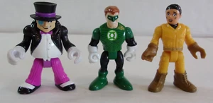 Gebrauchtes Set mit 3 Imaginext Actionfiguren Pinguin Green Lantern DC Ghostbuster - Bild 1 von 1