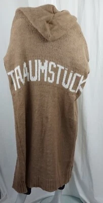 Strickmantel Kapuzen Strickjacke Hoodie Jacke Traumstück Camel 38,40,42,44 Neu - Bild 1 von 4