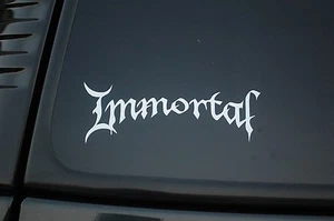 Immortal Vinyl Sticker Decal (V258) Black Metal Emperor Marduk Choose Size/Color - Imagen 1 de 1