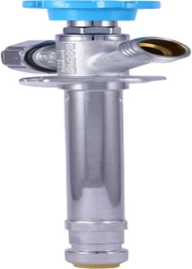 6 Inch Frost Free Sillcock, 1/2 X 3/4 Inch MHT, Push to Connect Brass Plumbing F - Picture 1 of 12
