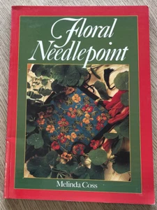Floral Needlepoint Paperback Melinda Coss (1992) - Picture 1 of 4
