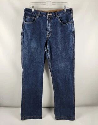 Jeans Duluth Trading Co para hombre 36x33 azul flexible salón de mezclilla Foto 1 de 4