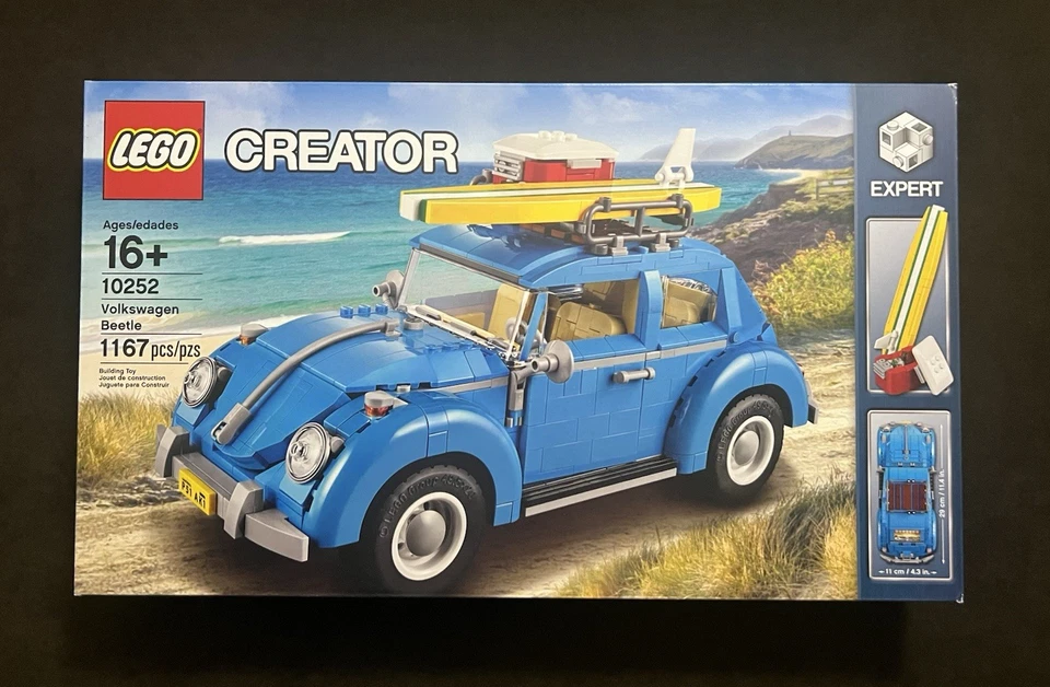 LEGO Creator Expert Volkswagen Beetle 10252 Retired NEW - Image 1 of 4