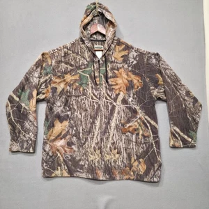 Field Staff Men's Camo Hooded Fleece Full Zip Long Sleeve Jacket Size XL - Picture 1 of 6