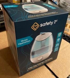 Safety First Humidifier Filter Free Cool Mist Comfort Baby Moisture Rich Air - Picture 1 of 1