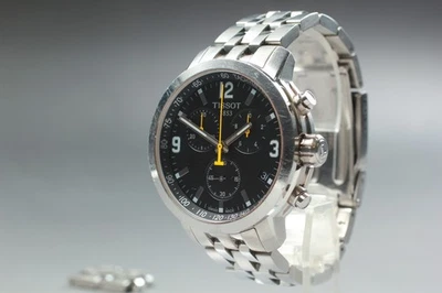 [Exc+5] TISSOT T-Sport PRC 200 T055417A Chronograph Men's Watch From JAPAN - image 1 of 4