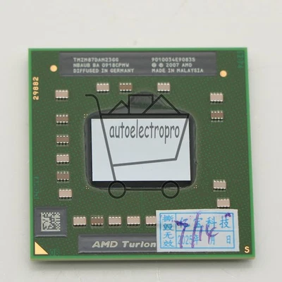 Procesador AMD Turion X2 Ultra ZM-87 1 PIEZA 2,4 GHz TMZM87DAM23GG Socket S1 CPU 35W Foto 1 de 4