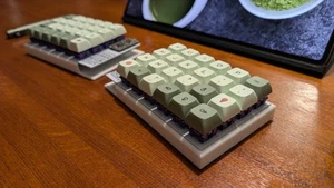 Clavier divisé Biba40 - Clavier mécanique sans fil (ZMK, Bluetooth, personnalisé) - Photo 1/11