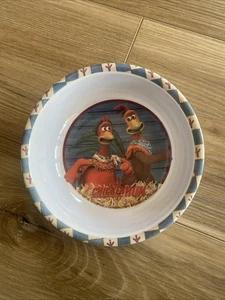 Vintage Zak Designs Chicken Run Plastic Kids Childrens Bowl Brand New - Picture 1 of 4