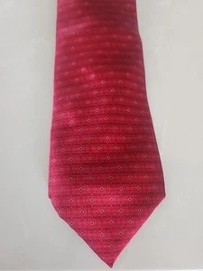 Seidenkrawatte Ruffini rot - Bild 1 von 3