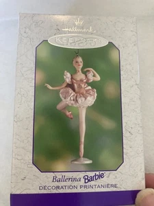 Vintage 2000 Hallmark Keepsake Collection Barbie Ballerina Ornament Dancing Ballet - Bild 1 von 6
