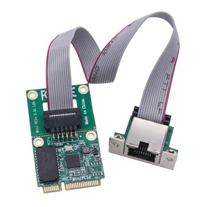 -PCIE-Gigabit-Netzwerkkarte, Single-Port-RJ45-Ethernet-Karte, COM-Port, Fes7755 - Bild 1 von 6