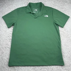 Camisa Polo The North Face Para Hombre Verde Mediana Golf Elástica Rendimiento NUEVA - Imagen 1 de 4