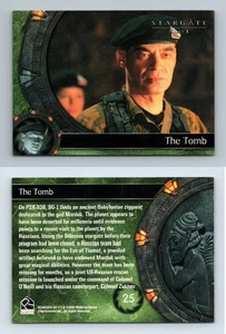 The Tomb #25 Stargate SG 1 Season 5 Rittenhouse 2003 Trading Card - Picture 1 of 1
