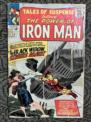 Tales of Suspense #53 (Marvel Comics 1964) 2nd Black Widow | LOW GRADE - Image 1 of 4
