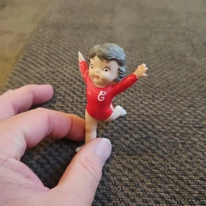Vintage Campbell’s Soup Girl Gymnaat Figur Sammlerstück Porzellan 1990er - Bild 1 von 7