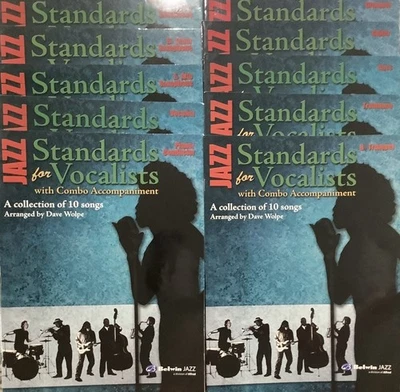 Jazz Standards for Vocalists with Combo Accompaniment - Dave Wolpe - Set of 10 - Image 1 of 4